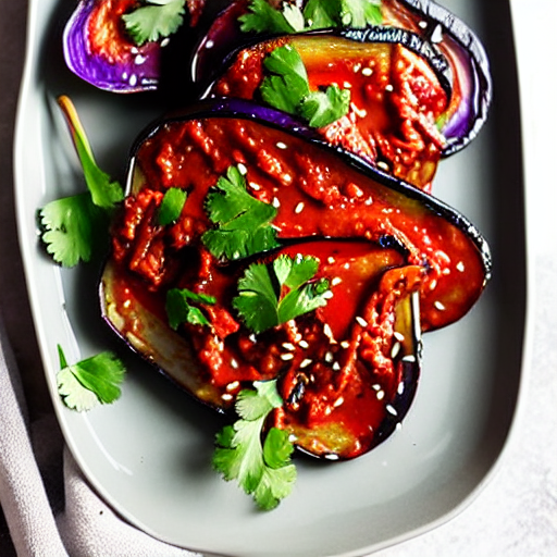 Keto Spicy Eggplant