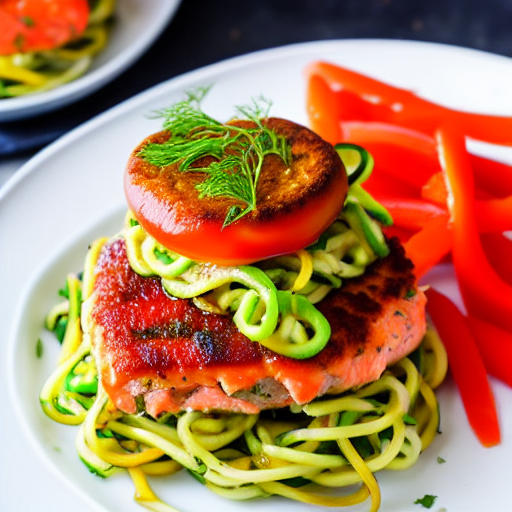 Hamburger di Salmone