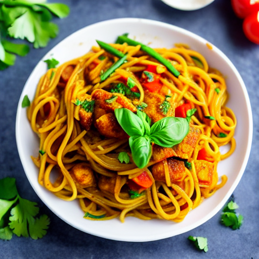 Pasta Bhaji