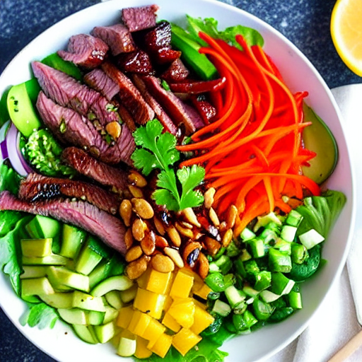 Korean BBQ Salad