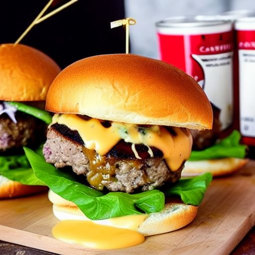 Camembert Melt Burger