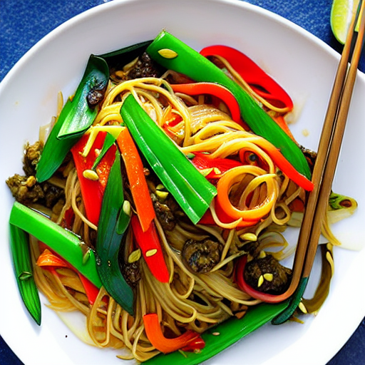 Kelp Noodle Stir-Fry