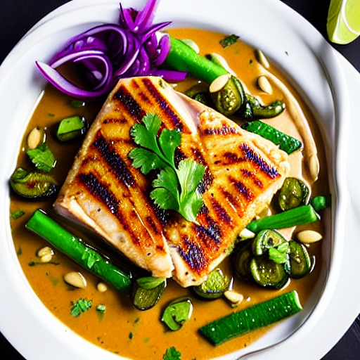 Vegan Tahini Fish