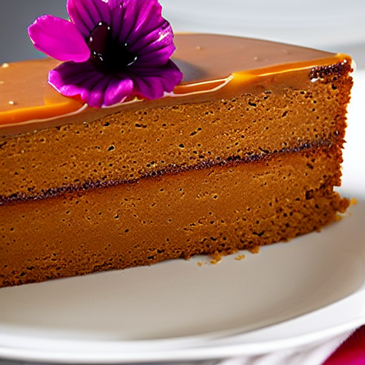Miso Caramel Cake