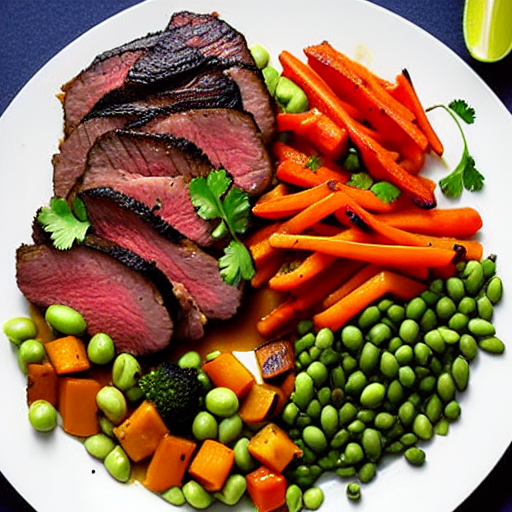 Picanha com Legumes