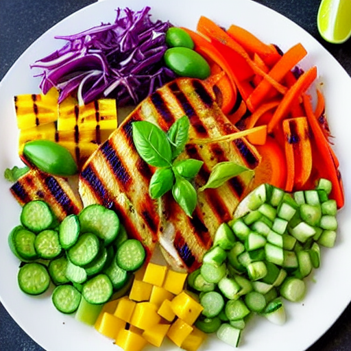 Salade de Légumes Grillés