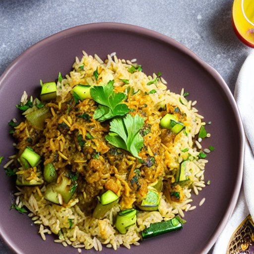 Riz bil Kousa wa Kharouf