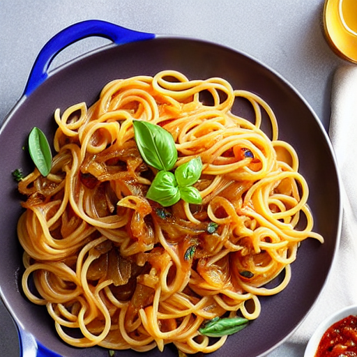 Pasta with Caramelized Onions
