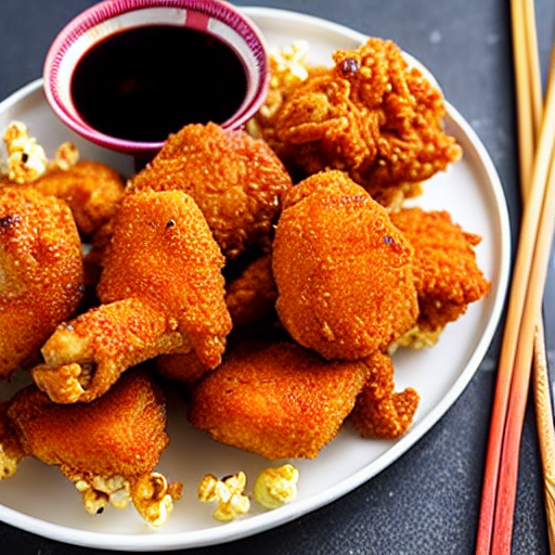 Korean Popcorn Chicken