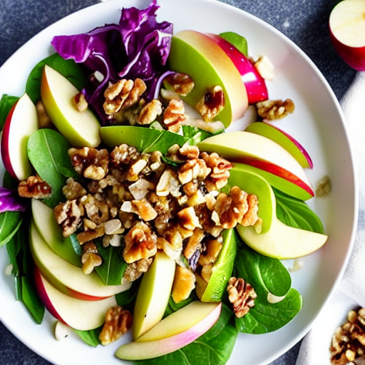 Apple Walnut Salad