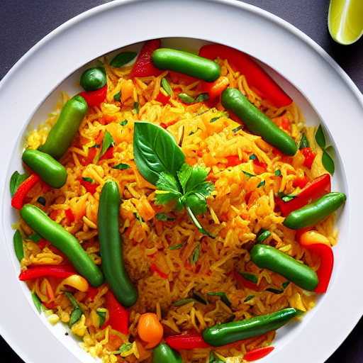 Riz aux Poivrons