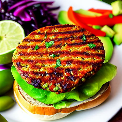 Avocado Bean Burger