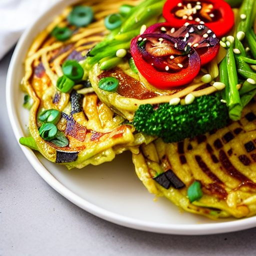 Keto Okonomiyaki