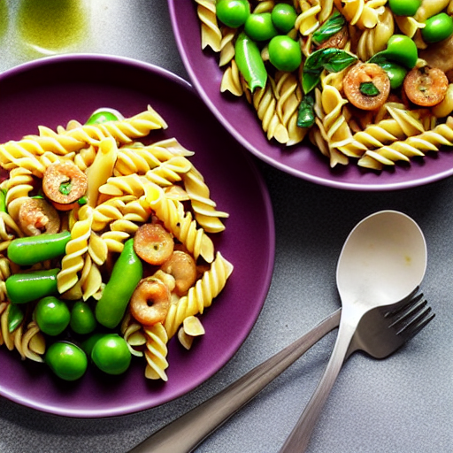 Pasta con Piselli