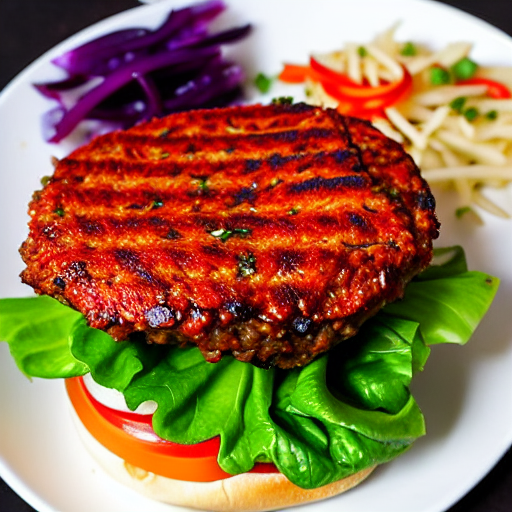 Korean Herb Burger