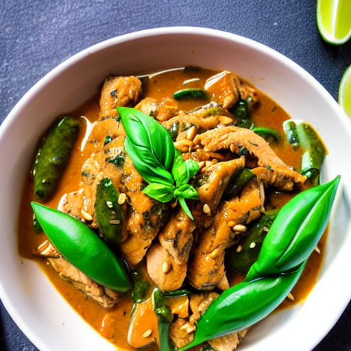 Keto Thai Basil Chicken