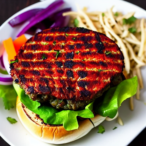 Cumin Lamb Burger