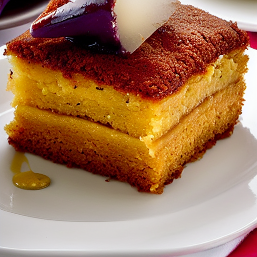 Bolo de Côco Queimado