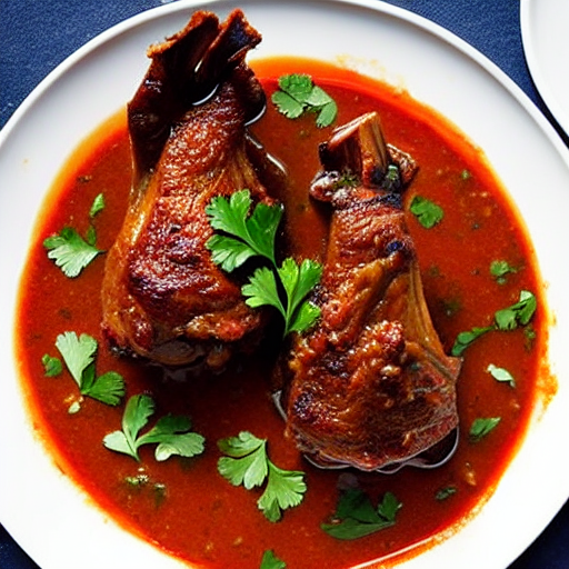 Braised Lamb Shanks