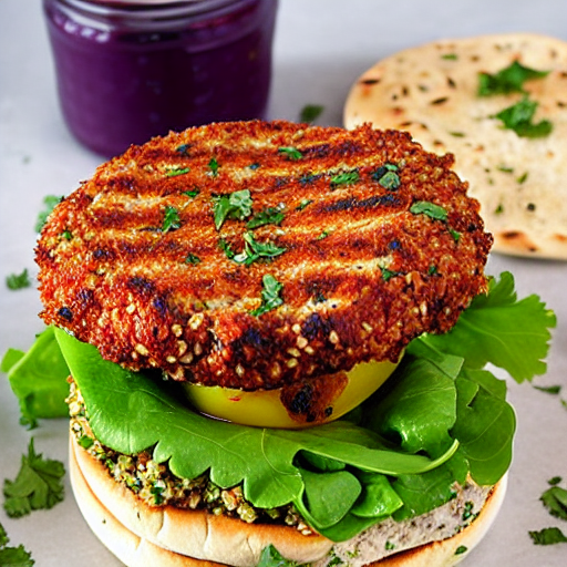 Quinoa and Herb Burger