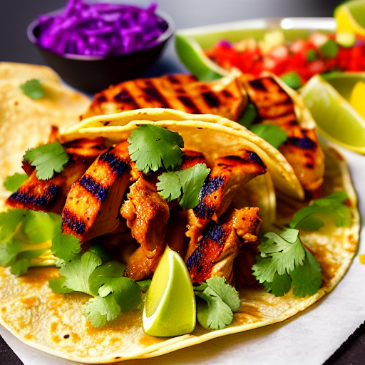 Taco de Pollo al Pastor