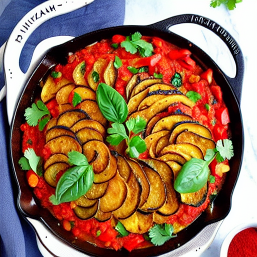 Baked Moroccan Ratatouille