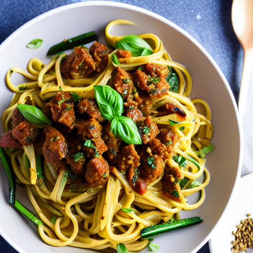 Mechoui Linguine