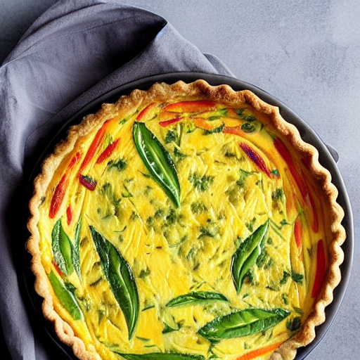 Savory Vegetable Quiche