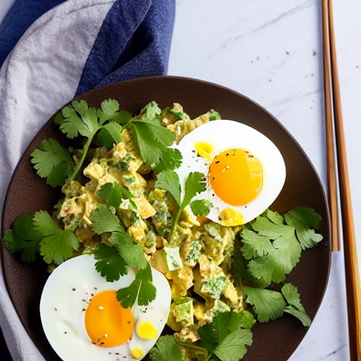 Keto Thai Egg Salad