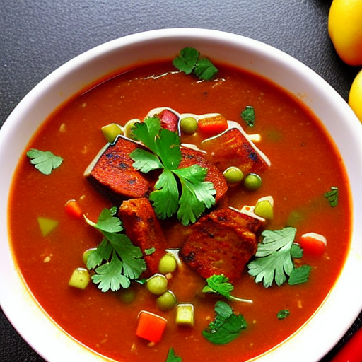 Soupe de Merguez Végétarienne