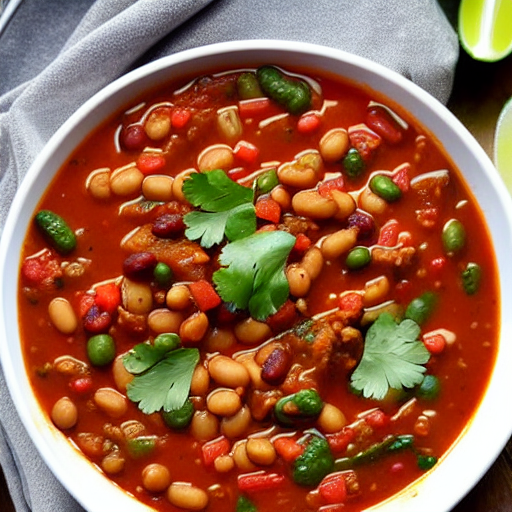Savory Vegetable and Bean Chili