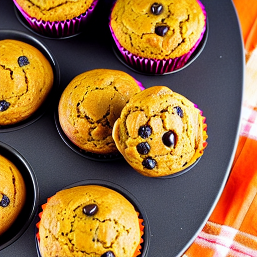 Pumpkin Protein Muffins