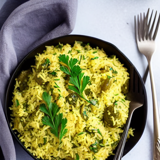Keto Rice with Herbs
