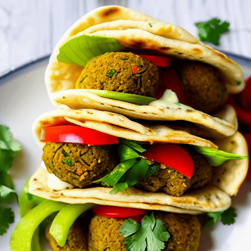 Falafel Pita Sandwich