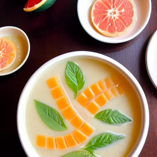 Chè Bưởi Nước Cốt Dừa
