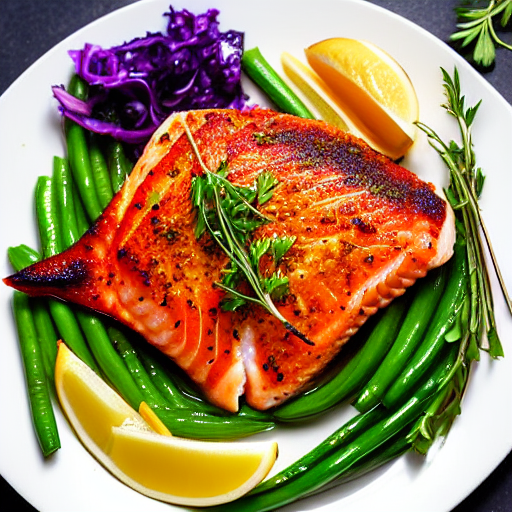 Baked Fish with Herbs