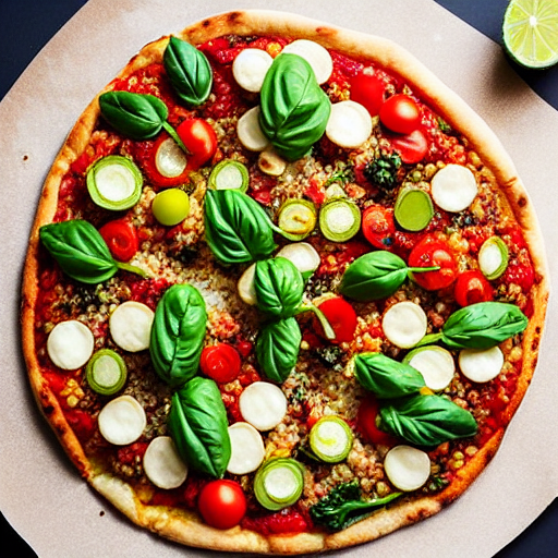 Couscous Vegetable Pizza
