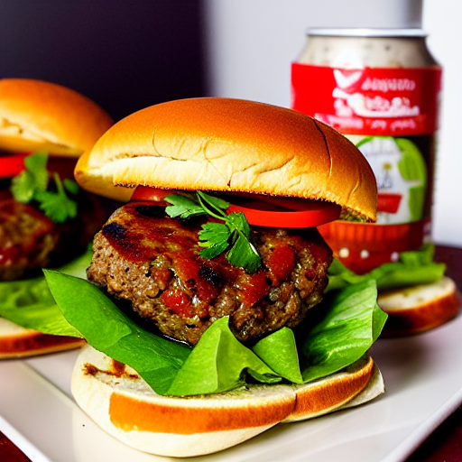 Merguez-Style Burger
