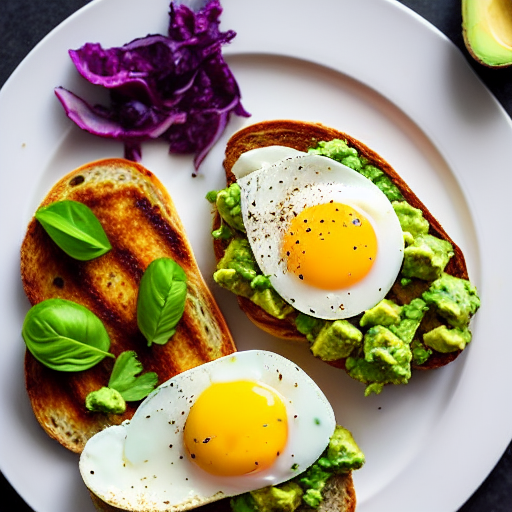 Eggs and Avocado Toast