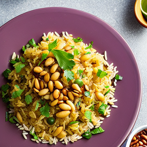 Pine Nut Rice