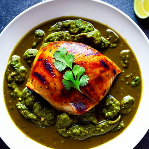 Mole Verde con Pavo