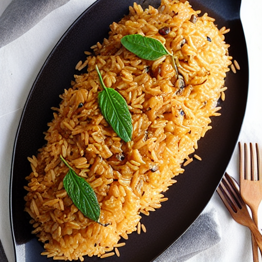 Cedar Plank Rice