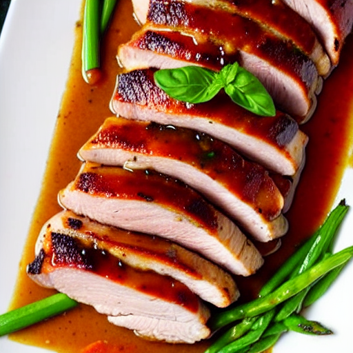 Pork Loin Agrodolce