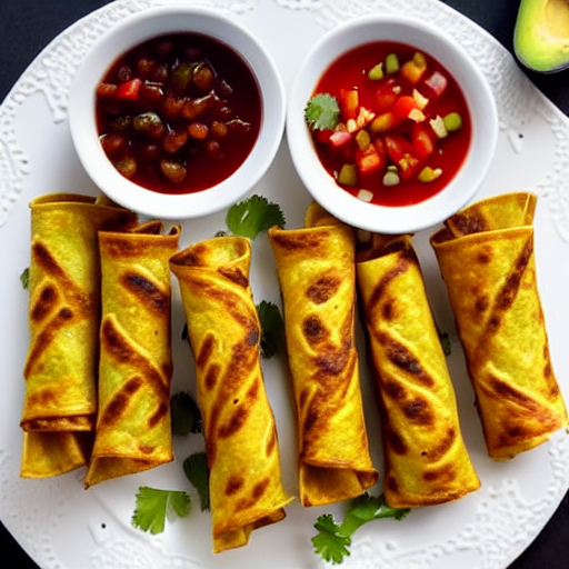 Flautas de Verduras