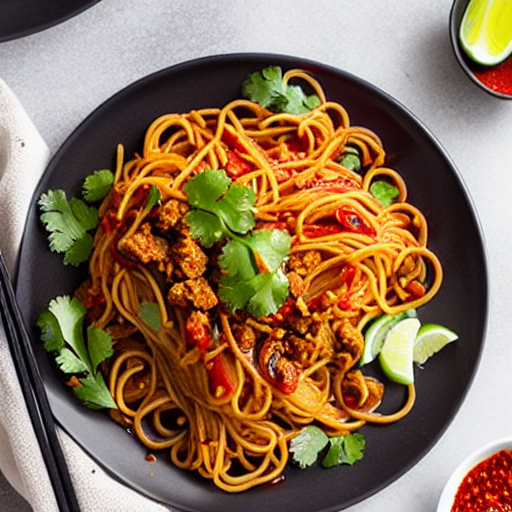 Keto Spicy Sichuan Noodles