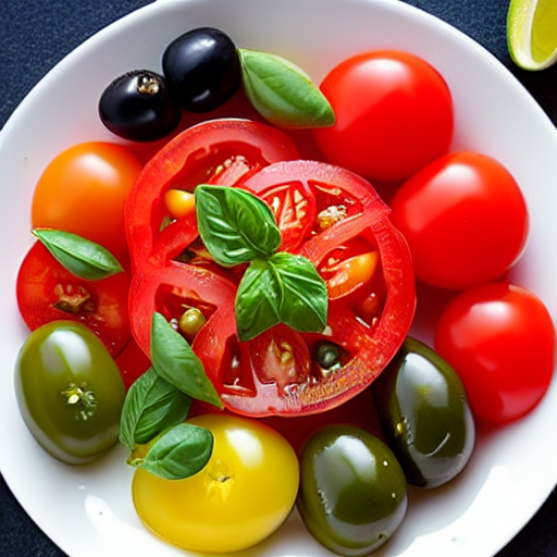Tomato and Olive Salad