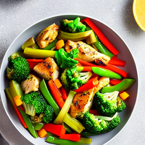 Chicken and Vegetable Stir-Fry
