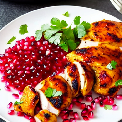 Keto Pomegranate Chicken