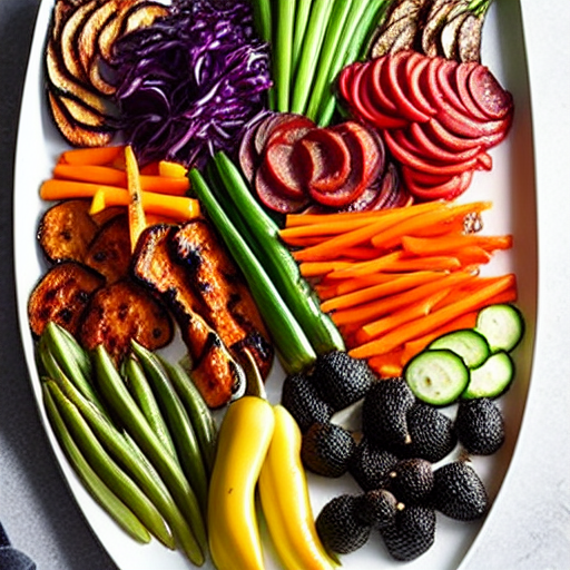 Charred Vegetable Platter