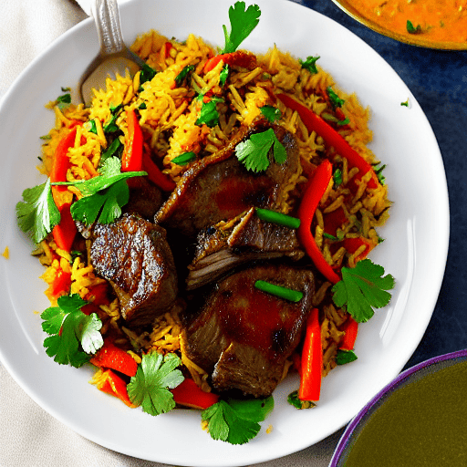 Moroccan Lamb Rice